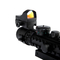двойной загоренный охотясь объем винтовки 3-10x40 с красной видимостью лазера точки
